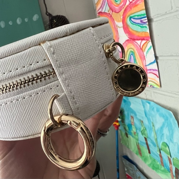 Limited Edition Retired PANDORA Leather Round Jewelry Organizer Travel Box⚡️ - Picture 8 of 12